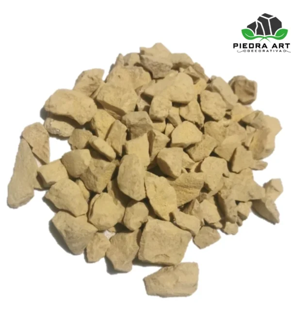 Piedra Granalla Amarilla de 40kg